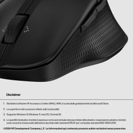 HP 480 Souris Bluetooth Droitier 4000 DPI Noir
