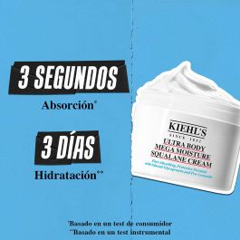 Kiehl'S Crème hydratante ULTRA BODY Mega Hydratation Squalane 250 ml