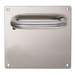 HERRAJES ALK Manilla Placa Inoxidable 306 Hades 170x170 "U" Acero Inoxidable Precio: 21.9500004. SKU: B18RHGTSZE