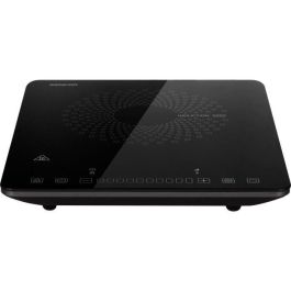 Sencor Plaque de cuisson à induction SCP 3701BK - 1 foyer 2000W - Cuisson efficace - Commandes tactiles - Surface en verre céramique - Minuteur 180 min - Noir