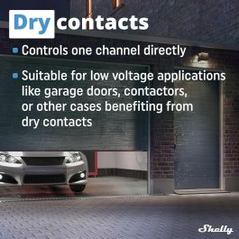 Prise Intelligente Shelly PLUS 1 100 - 240 V 16 A