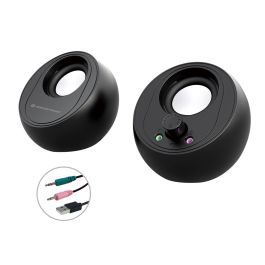 Conceptronic BJORN01B Haut-parleurs Bluetooth 2.0 10W avec fil et sans fil Noir