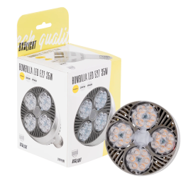 BX3 LIGHT Ampoule LED E27 PAR30 35W 2800 Lm 6000K avec ventilateur intégré 40000 heures - Réf: BX3-PAR30-35-WF-CW