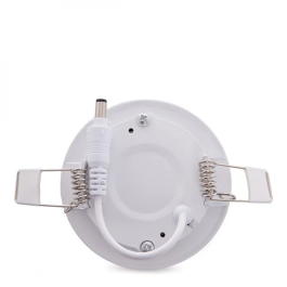 Plaque LED 3W 300Lm 6000K Circulaire 40.000H [GR-RDP01-3W-CW]