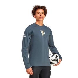 T-shirt à manches longues homme Adidas JM9351 Gris foncé (XS)