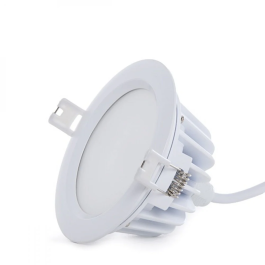 Spot LED Downlight Encastré 15W 1264Lm Blanc Chaud 2700K IP65 pour Salles de Bain/Cuisines - [SL-DLFS03-15W-WW] Durée de vie 50 000h