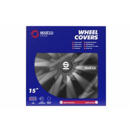 Sparco Tapacubos Milano Bicolor 15" SPC1583BKGR