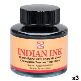 Encre Talens Indian Ink Noir 30 ml (3 Unités)