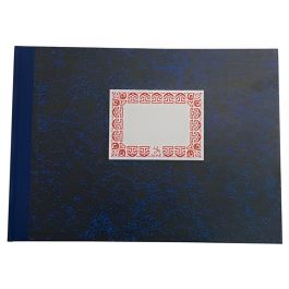 Livre de comptes DOHE Bleu Feuille 100 Volets (20 Unités)