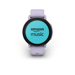 Garmin Bounce 2 - Montre connectée GPS pour enfants 1,2 pouces, violet clair - Appels, messages, suivi d'activité, écran AMOLED, étanche, Wi-Fi