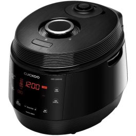 Cuckoo CMC-QAB549S Multicuiseur 5L ICOOK Q5 - Cuiseur à vapeur numérique, 1100W, 9 niveaux, 10 programmes, Noir, Aluminium, 38-135°C
