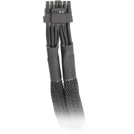 Thermaltake AC-063-CN1NAN-A1 Câble Diviseur PCIe Gen 5 Gainés, Noir, Mâle/Mâle, 1 Pièce, 600 mm
