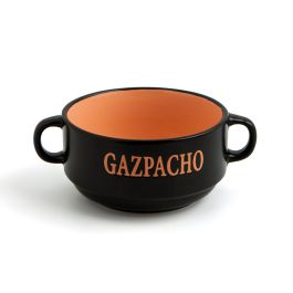 Bol pour Apéritifs Quid Rustik Céramique 16 x 12 x 7 cm (6 Unités)