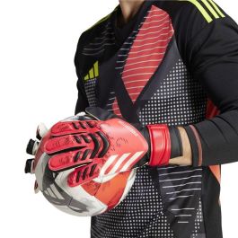 Gants de Gardien de But Adidas Predator Trn Rouge Adultes 10-12 Ans