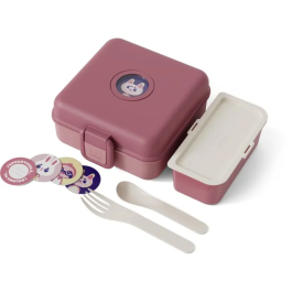 Monbento Snacky Rose Blush - Boîte à sandwich enfant - 850 ml - Couverts inclus - Sans BPA Precio: 44.784. SKU: B137ZGBFJM