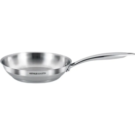 Arthur Martin Poêle Grand Chef AM5336 Ø20 cm en Inox 18/10 Compatible Tous Feux Dont Induction - Ustensile de Cuisine Durable et Élégant