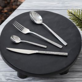 Couverts Amefa Caligraphy Acier Métal 24 Pièces