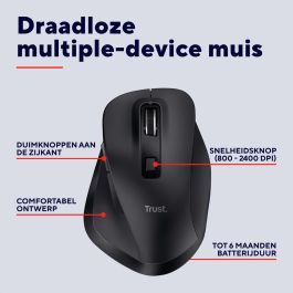 Souris Trust 25708 Noir 2400 dpi