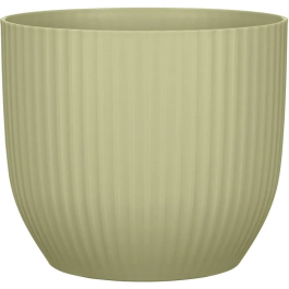 Deroma Pot de fleurs rond 7 Litres Ø 24 cm Vert - Design contemporain pour intérieur et extérieur Precio: 20.4999996. SKU: B1K693285Q