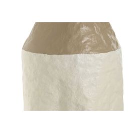 Ensemble de 3 Vases Home ESPRIT Blanc Doré Métal 14 x 14 x 67 cm (3 Pièces)