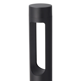 Balise LED Extérieure "Corona" 40cm 10W 220VAC 3000K Noir