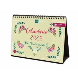 Calendrier de bureau Finocam Multicouleur Papier 21 x 15 cm