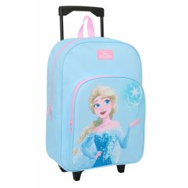 Cartable à roulettes Frozen Bleu Rose 32 x 42 x 14 cm