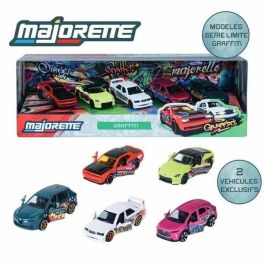 Majorette Pack Cadeau Majo SL Graffiti 5 Pièces Voitures Miniatures à partir de 3 ans SMO3467452077634