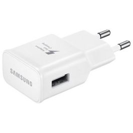 Samsung EP-TA20 Chargeur Secteur Blanc 15W avec Câble USB-C 1,5 m pour Charge Rapide - 100-240V - Intérieur