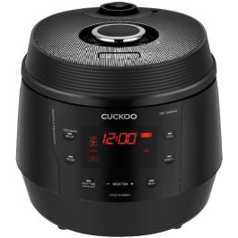 Cuckoo CMC-QAB549S Multicuiseur 5L ICOOK Q5 - Cuiseur à vapeur numérique, 1100W, 9 niveaux, 10 programmes, Noir, Aluminium, 38-135°C