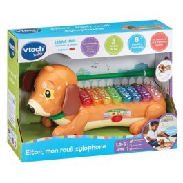 Vtech Jouet Musical Elton Mon Premier Téléphone À Roulettes - VTE3417765710056 - Langue française