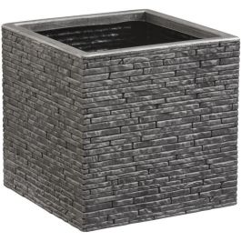 Strata Pot Carré L Ardoise Gris 38 cm x 39 cm STR5021711055733