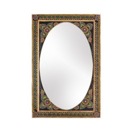 Giner y Colomer - Miroir Décoratif Artisanal en Bois de Manguier Multicolor 90x60 cm (Montage Horizontal/Vertical) - Produit Artisanal Precio: 155.988. SKU: B1FM8K6CPX