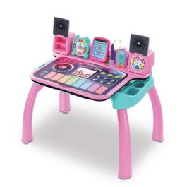 Vtech Bureau interactif et musical 6 en 1 - Rose - Français - VTE3417765849558