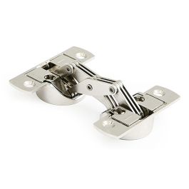 HERRAJES ALK Charnière d'Angle 120° Double Cazoleta avec Bras Articulé, Zamak-Fer, Finition Nickel Precio: 11.4999996. SKU: B1CXWGA6GC