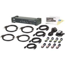 ATEN CS1924M 4-Port USB 3.0 4K DisplayPort MST KVM Switch