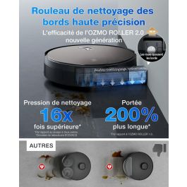 ECOVACS X11 PRO OMNI - Robot Aspirateur Laveur avec Blast - 19500 Pa - PowerBoost Ultra-Rapide - OZMO Roller 2.0 - ZeroTangle 3.0