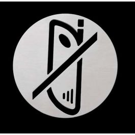 INGADESA Pictogramme "No Moviles" Inox Mate 90x3mm Precio: 9.7899996. SKU: B1G2LVP53G