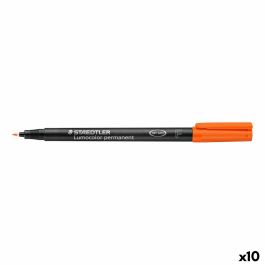 Marqueur permanent Staedtler 318-4 Orange 0,6 mm 10 Pièces (10 Unités)