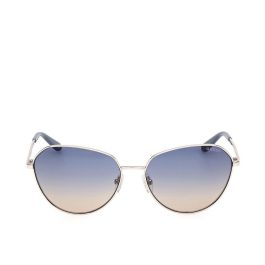 Guess Gafas GU00148 Lunettes de Soleil Femme Monture Métal Rond Diamètre Verre 60mm Branches 135mm