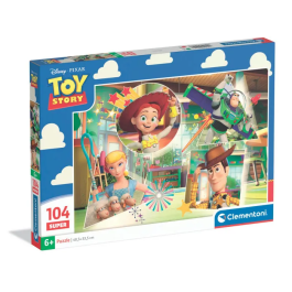 Clementoni Super - Toy Story - Puzzle enfant 104 pièces - Dimensions 48,5 x 33,5 cm - Personnages Disney Pixar Precio: 28.152. SKU: B12FNJT6XQ