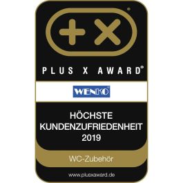 Porte-rouleaux pour Papier Toilette Wenko bosio Acier inoxydable 8 X 18 X 12,5 CM Acier