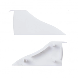 Greenice SU-W001 Embout d'angle droit pour profilé LED, 1 pièce