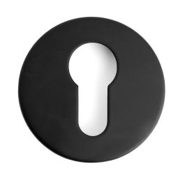 Jandel Serrure Inox Ø53x7mm Noir Mat