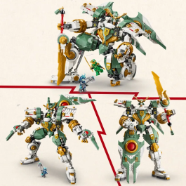 Lego NINJAGO 71860 Robot Titan de Lloyd Articulé - 15e Anniversaire de la Série avec 3 Minifigurines