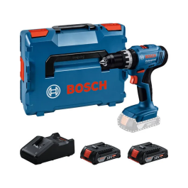 Bosch Professional Perceuse-visseuse à percussion sans fil GSB 18V-25, 2 batteries GBA 2,0Ah et chargeur GAL 18V-40, perçage bois/béton/métal Precio: 305.352. SKU: B15QNHQAN5