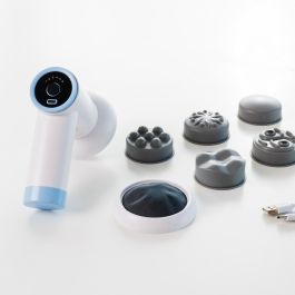 Pistolet de Massage Anticellulite Rechargeable 6 en 1 CellyGun InnovaGoods