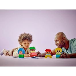 LEGO 10415 DUPLO Mis Primeras Emociones Fuertes y Grandes Sentimientos Jouet pour Bébés 23 Ladrillos y 4 Personajes