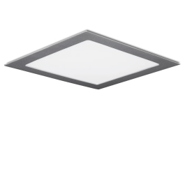 Plaque LED Carrée 25W 2180Lm 6000K Blanc Aluminium HO-RDP-25W-MP-CW
