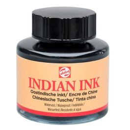 Encre Talens Indian Ink Noir 30 ml (3 Unités)
